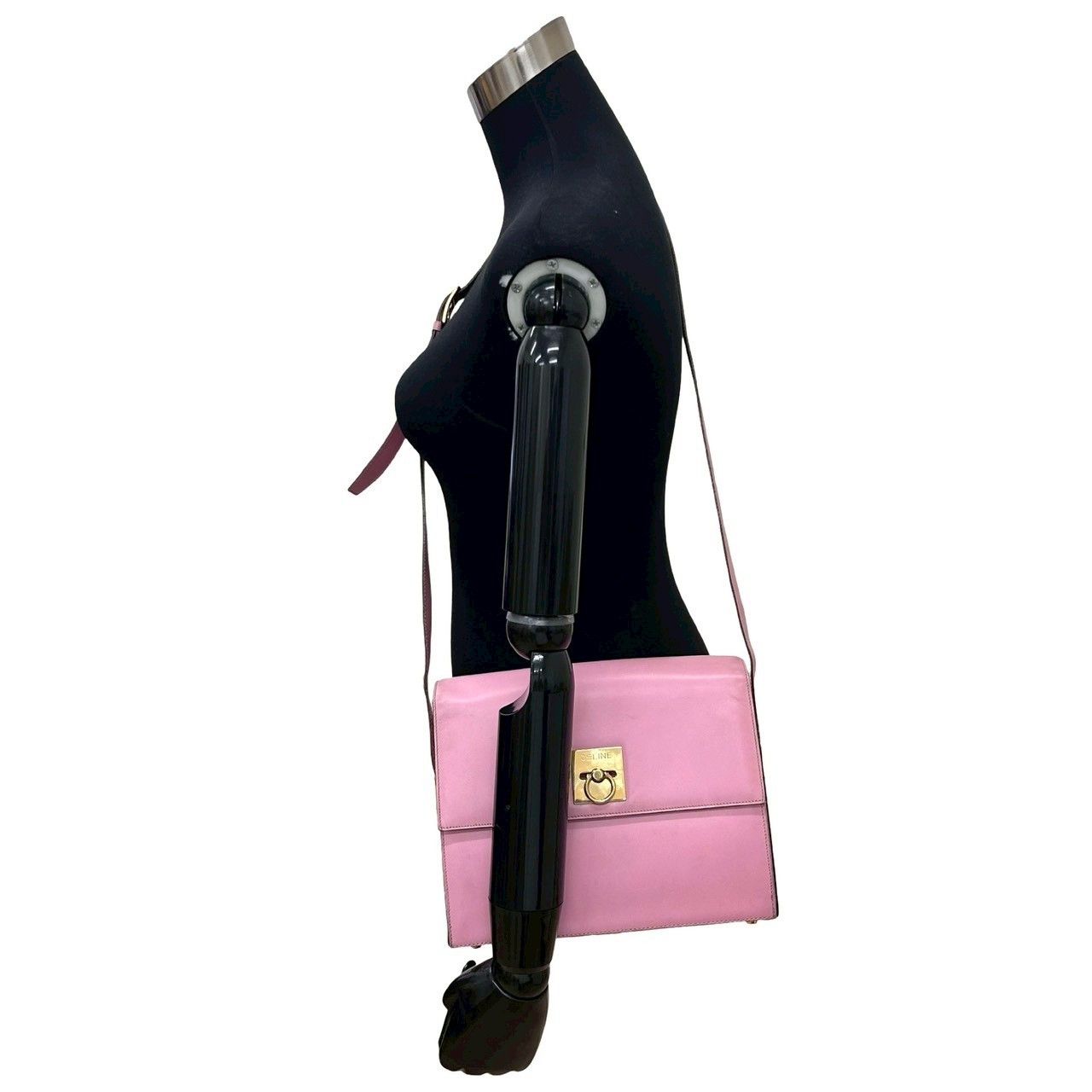 Celine Celine Celine Leather Shoulder Bag Leather Shoulder Bag DUTY FREE for USA Size ONE SIZE - 3 Thumbnail