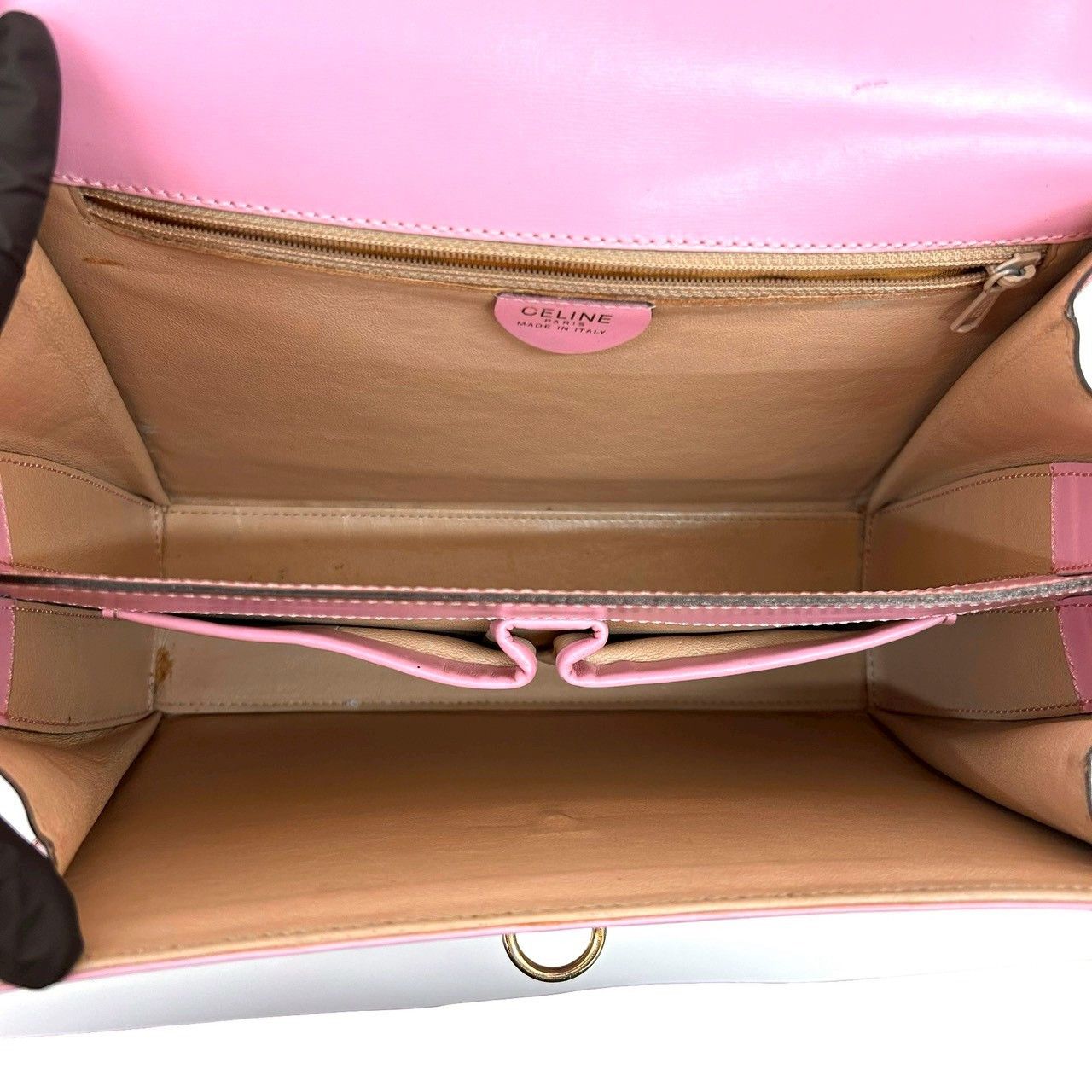 Celine Celine Celine Leather Shoulder Bag Leather Shoulder Bag DUTY FREE for USA Size ONE SIZE - 10 Thumbnail