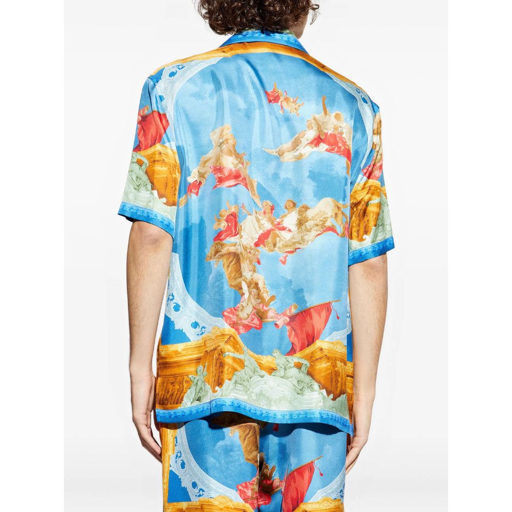 Versace Versace BLUE Shirts Size US M / EU 48-50 / 2 - 3 Thumbnail