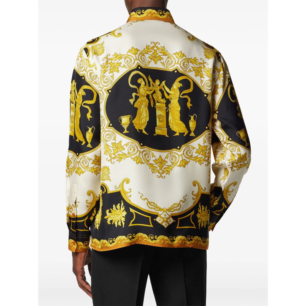 Versace Versace BLACK Shirts Size US M / EU 48-50 / 2 - 4 Thumbnail