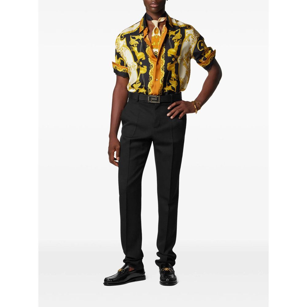 Versace Versace BLACK Shirts Size US L / EU 52-54 / 3 - 3 Thumbnail