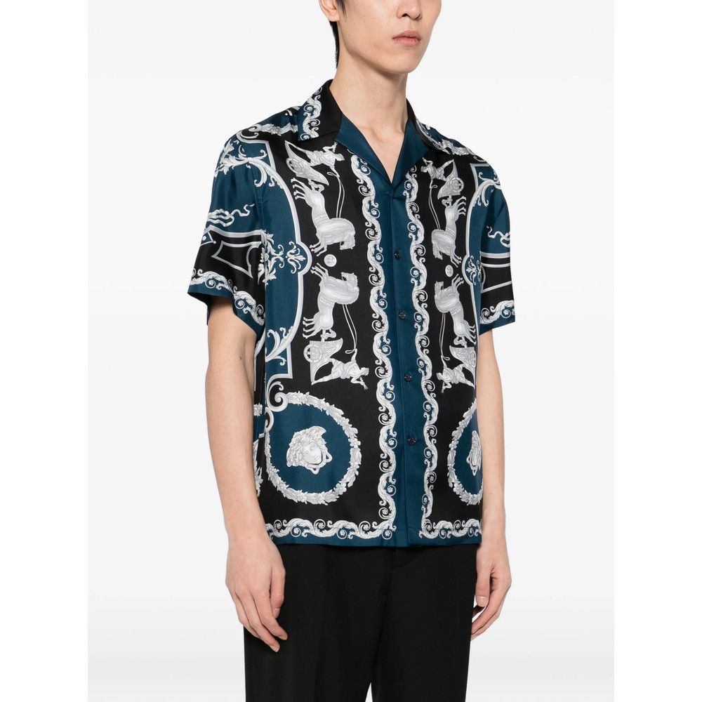 Versace Versace BLUE Shirts Size US M / EU 48-50 / 2 - 4 Thumbnail