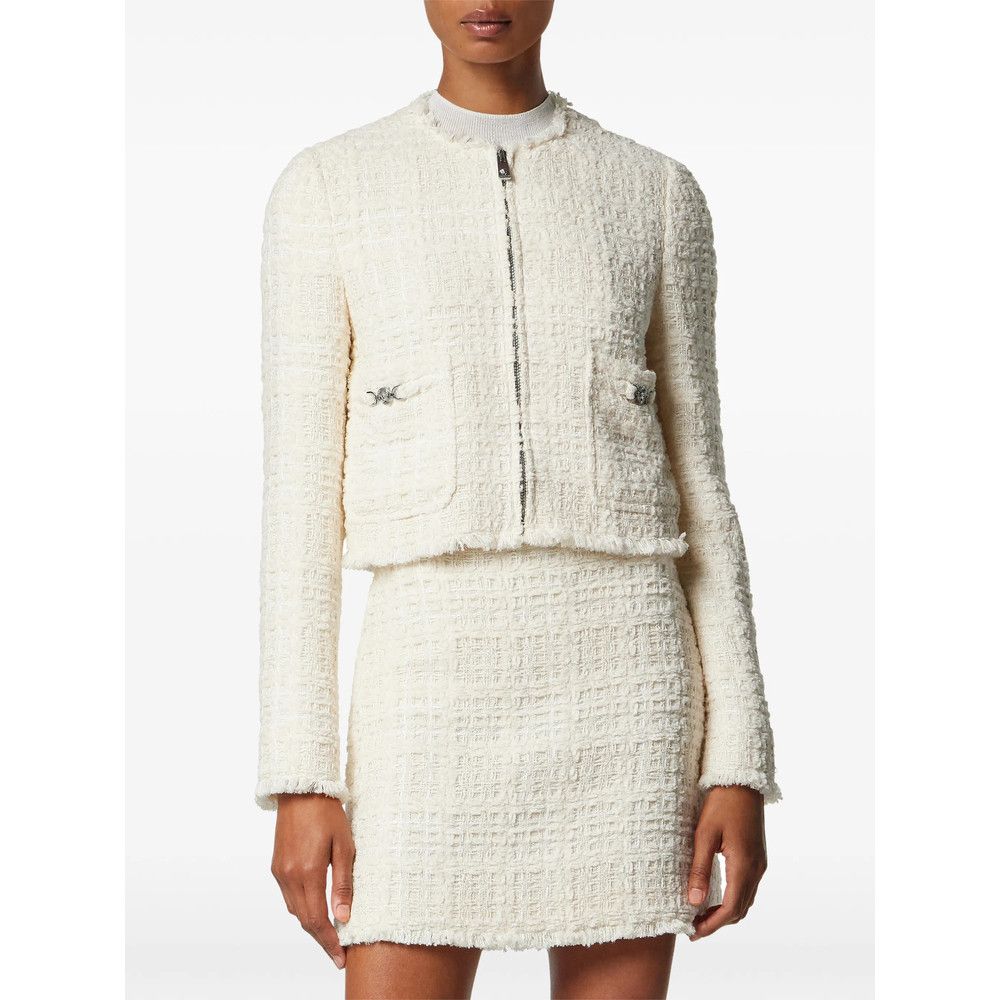 Versace Versace NEUTRALS Jackets - Cropped Jackets Size M / US 6-8 / IT 42-44 - 3 Thumbnail
