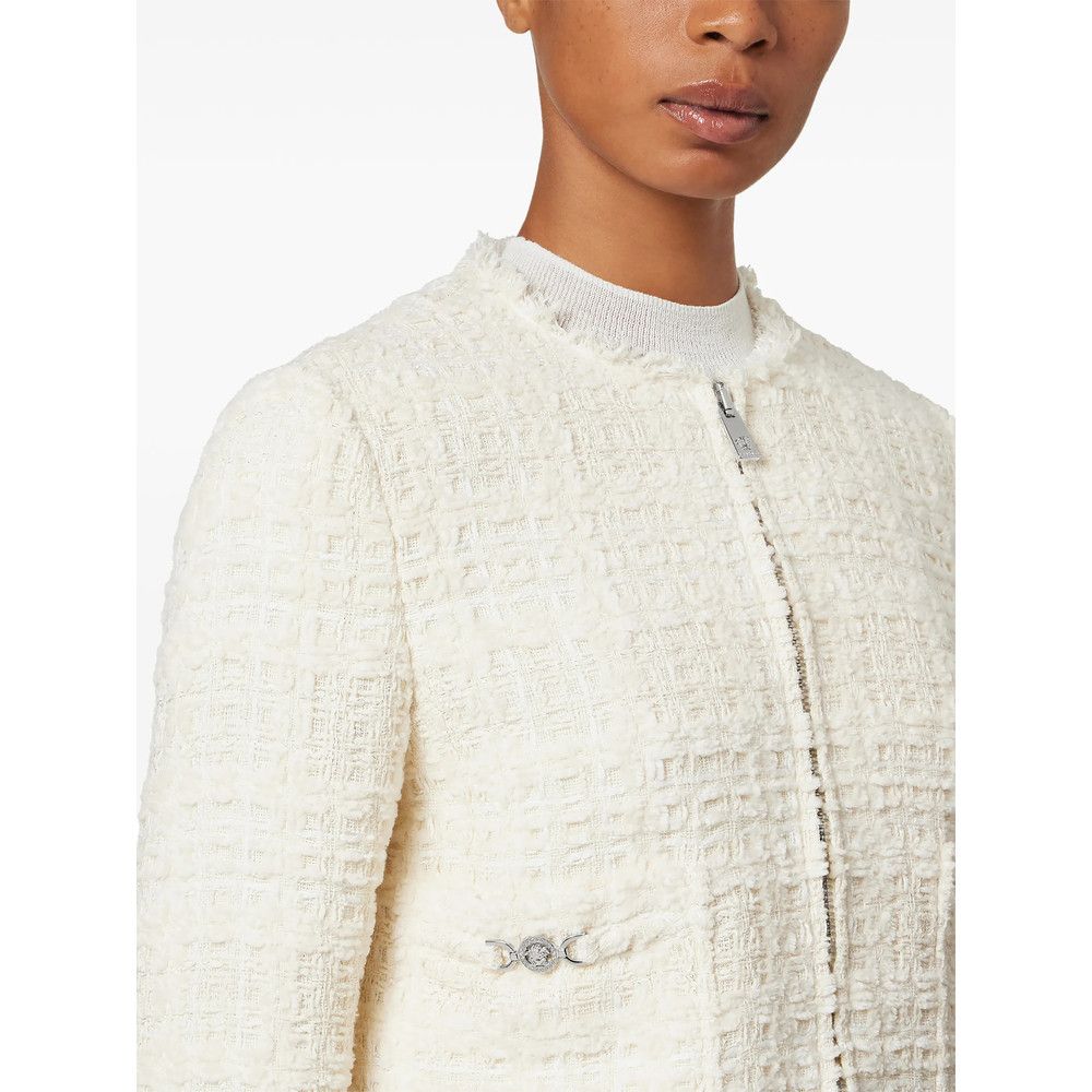 Versace Versace NEUTRALS Jackets - Cropped Jackets Size M / US 6-8 / IT 42-44 - 4 Thumbnail