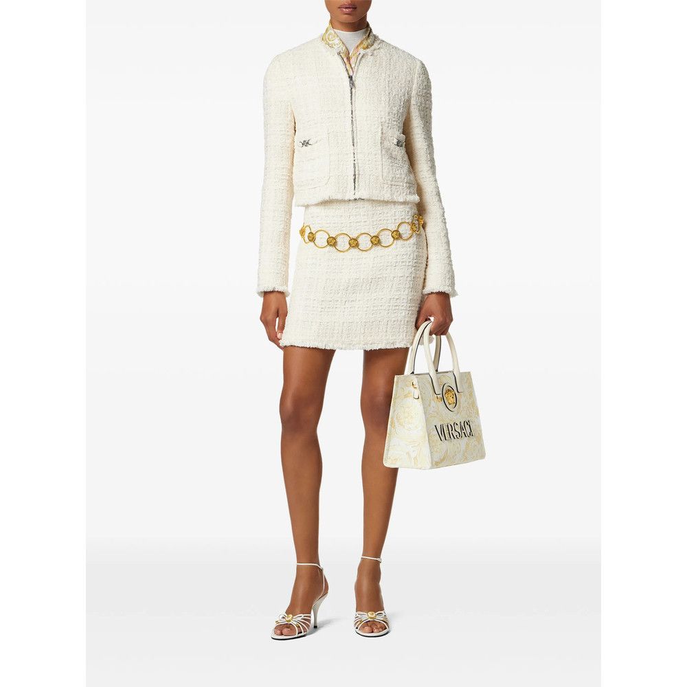 Versace Versace NEUTRALS Jackets - Cropped Jackets Size M / US 6-8 / IT 42-44 - 5 Thumbnail