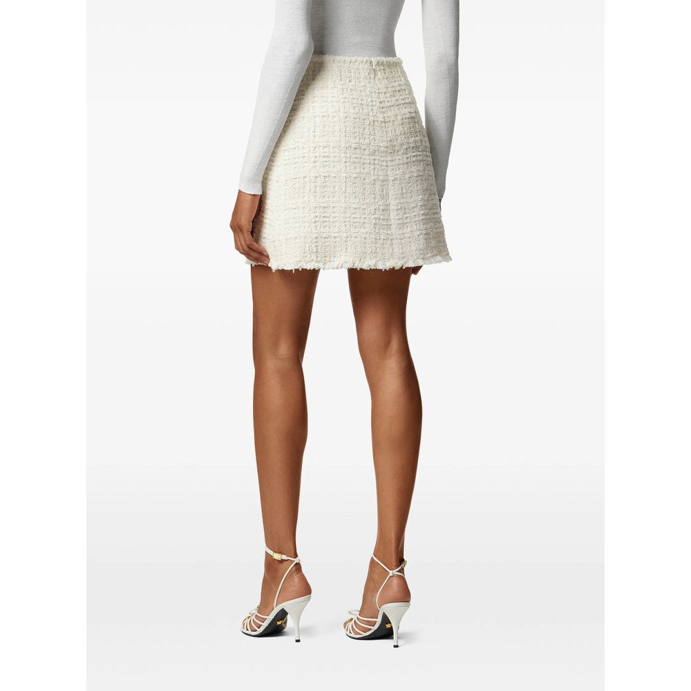 Versace Versace WHITE Skirts - A-Line Skirts Size 30" / US 8 / IT 44 - 3 Thumbnail