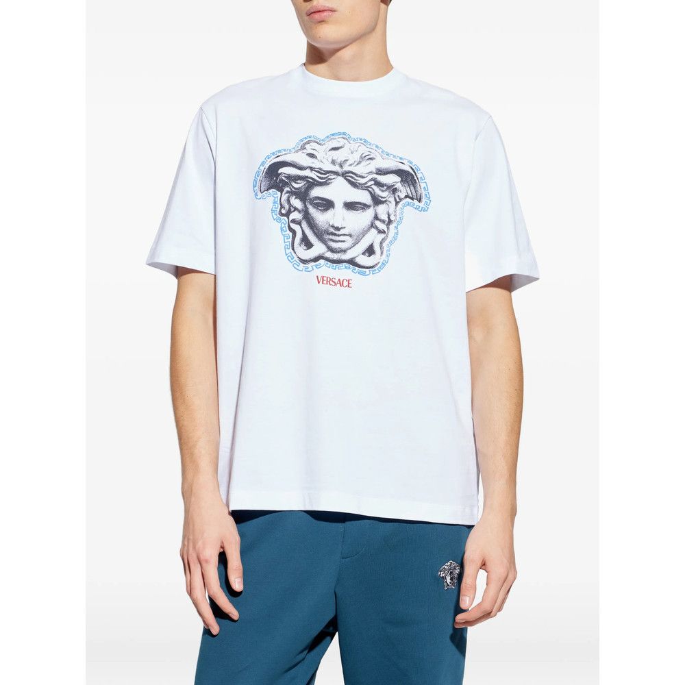 Versace Versace WHITE T-Shirts & Vests - T-Shirts Size US S / EU 44-46 / 1 - 4 Thumbnail