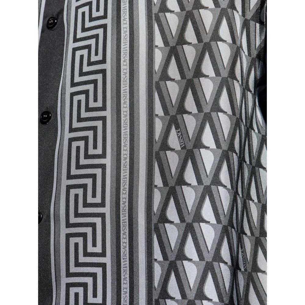 Versace Versace GREY Shirts Size US XXL / EU 58 / 5 - 5 Thumbnail