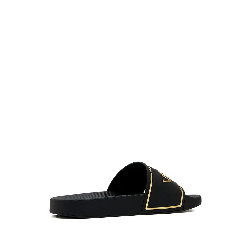 Versace Versace BLACK Flip-Flops & Slides Size US 14 / EU 47 - 3 Thumbnail