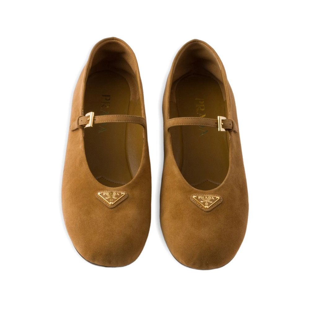 Prada Prada BROWN Ballet Flats Size US 6 / IT 36 - 4 Thumbnail