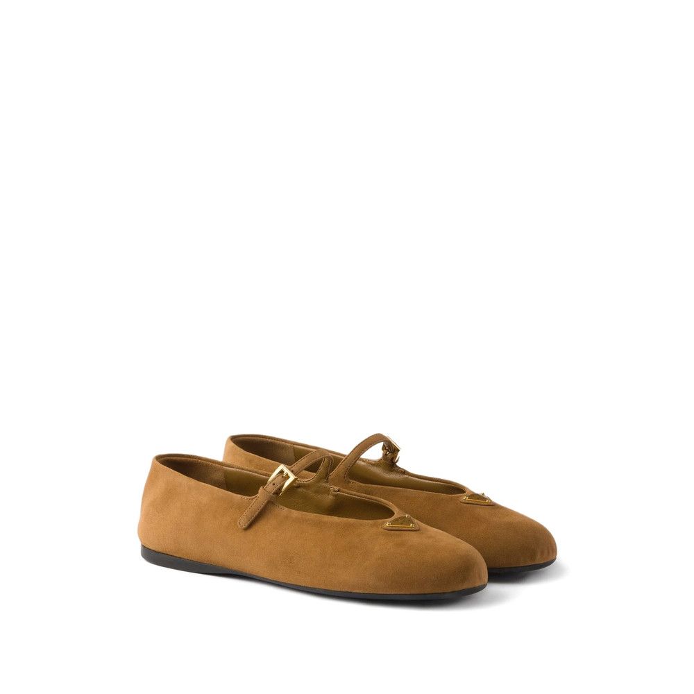 Prada Prada BROWN Ballet Flats Size US 7 / IT 37 - 5 Thumbnail