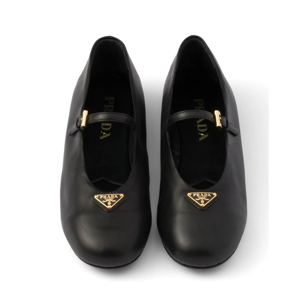 Prada Prada BLACK Ballet Flats Size US 10 / IT 40 - 3 Thumbnail