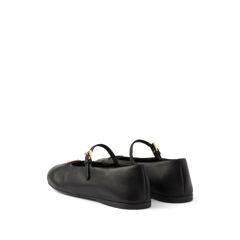 Prada Prada BLACK Ballet Flats Size US 10 / IT 40 - 2 Thumbnail