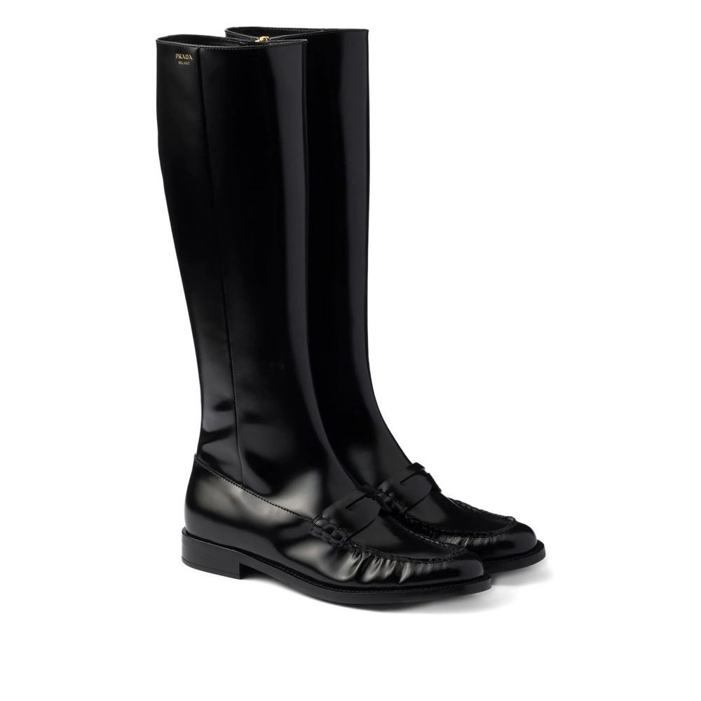 Prada Prada BLACK Boots Size US 7 / IT 37 - 2 Thumbnail
