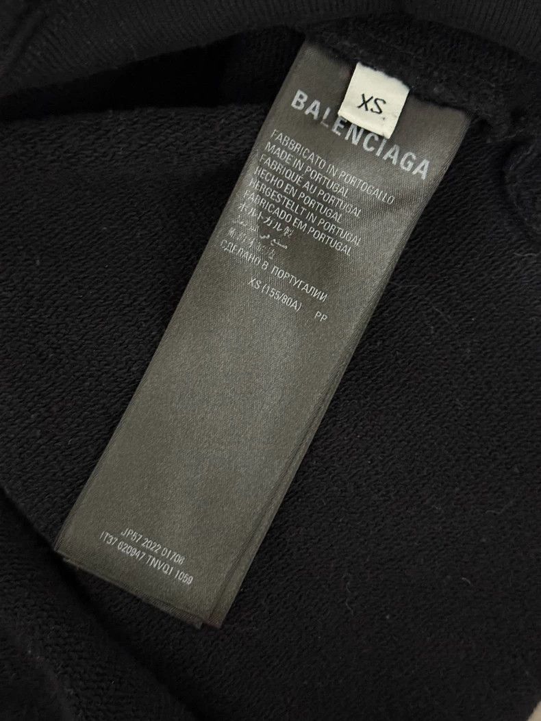 Balenciaga Balenciaga Graffiti Logo Hoodie Black XS Size US XS / EU 42 / 0 - 4 Thumbnail