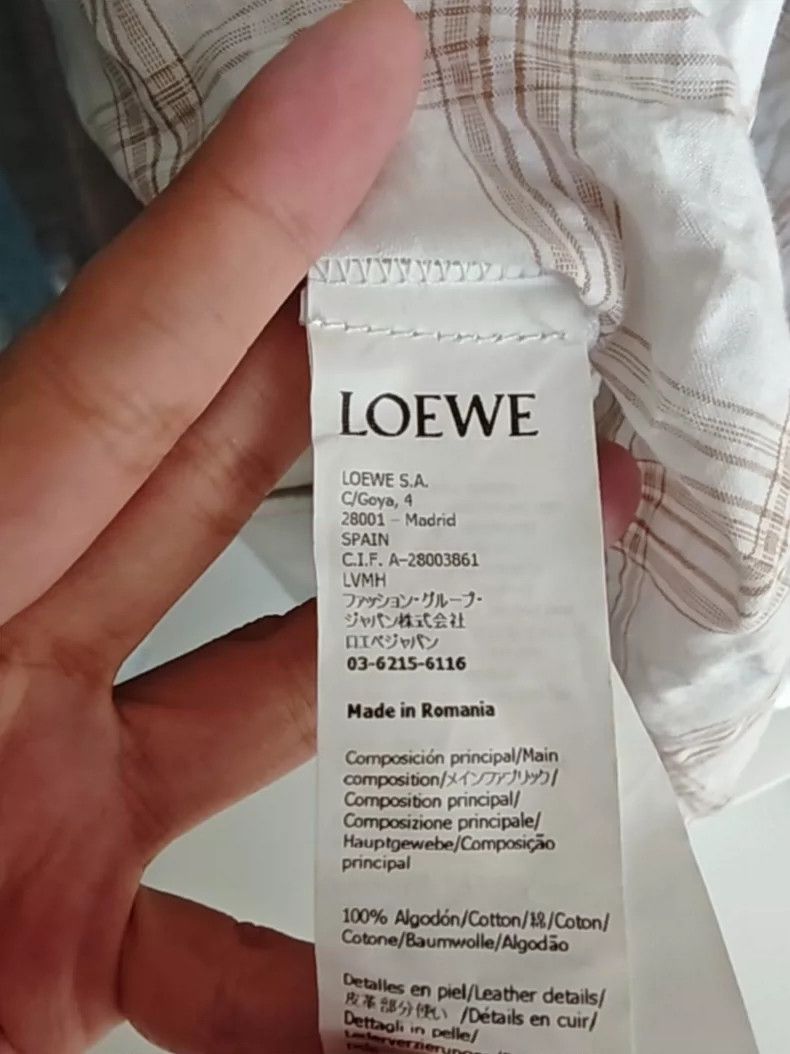 Loewe Loewe Sweatshirt Patchwork Shirt 46 Size US XL / EU 56 / 4 - 5 Thumbnail