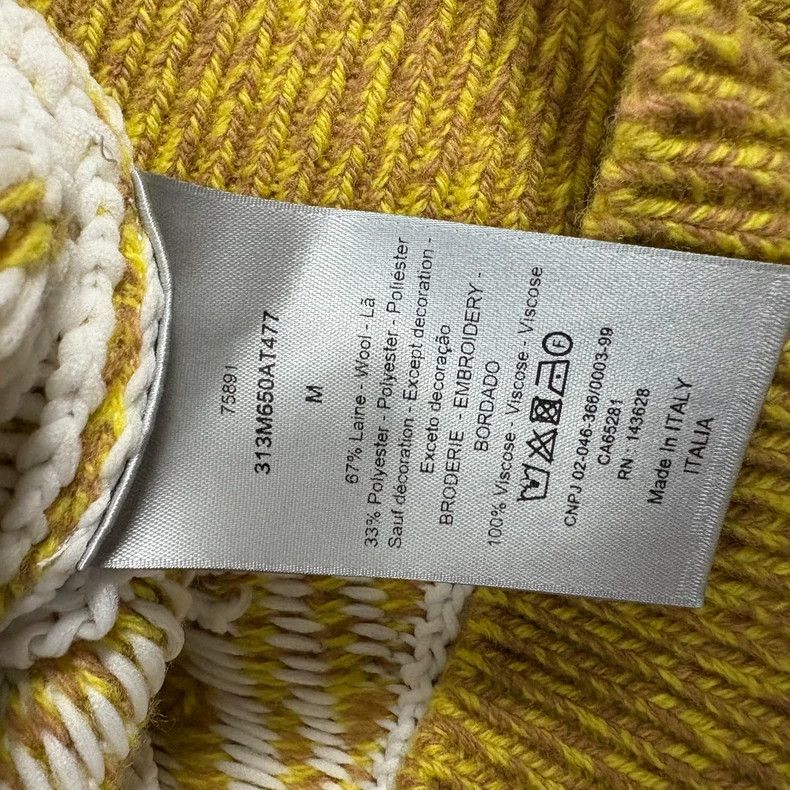Dior Dior Solid CD Knit Sweater Size US M / EU 48-50 / 2 - 4 Thumbnail