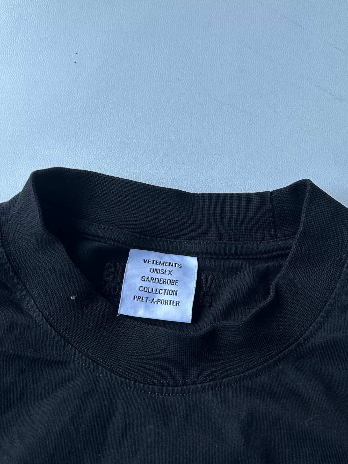 Vetements Vetements 22FW Ink Print Cotton Tee Size US XS / EU 42 / 0 - 2 Thumbnail
