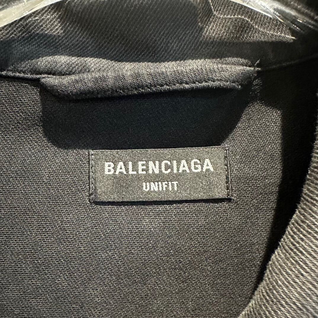 Balenciaga Balenciaga Washed Gradient Denim Jacket Size US M / EU 48-50 / 2 - 2 Thumbnail