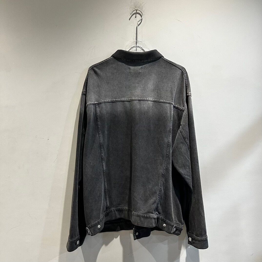 Balenciaga Balenciaga Washed Gradient Denim Jacket Size US M / EU 48-50 / 2 - 4 Thumbnail