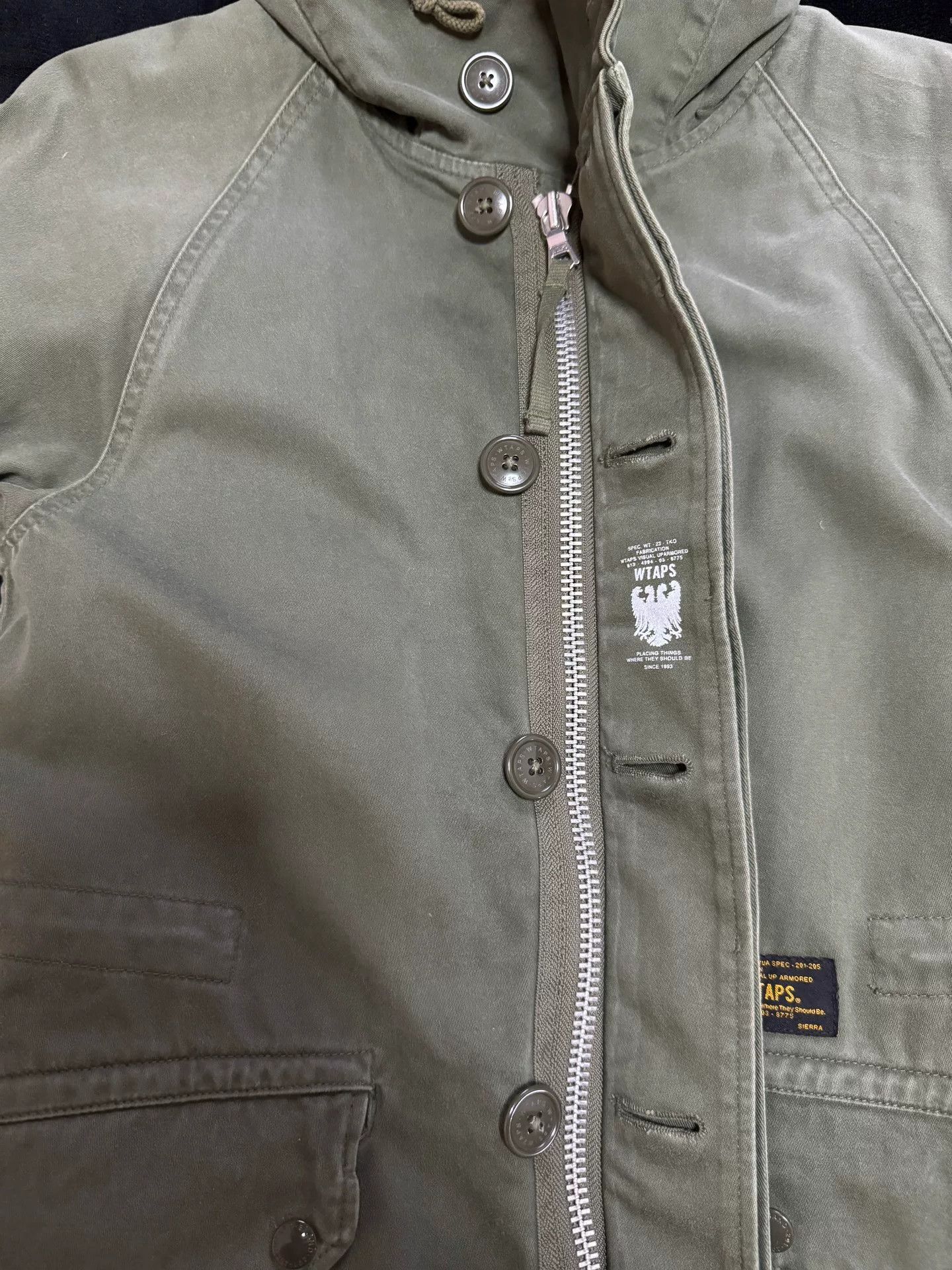 Wtaps WTAPS 14AW M-64 Cotton Satin Jacket Size US M / EU 48-50 / 2 - 2 Thumbnail