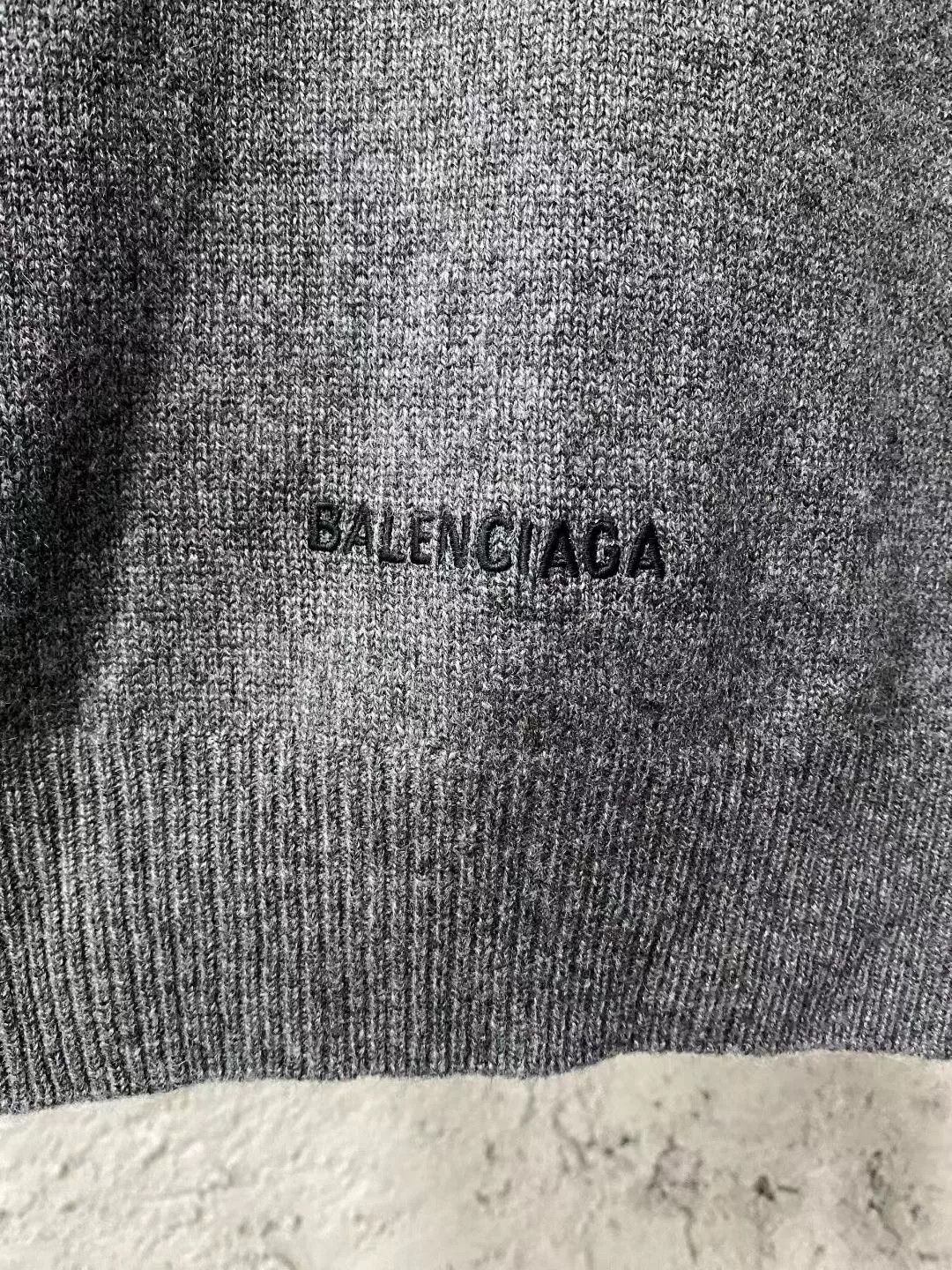 Balenciaga Balenciaga Embroidered Logo Sweater Size US XS / EU 42 / 0 - 3 Thumbnail