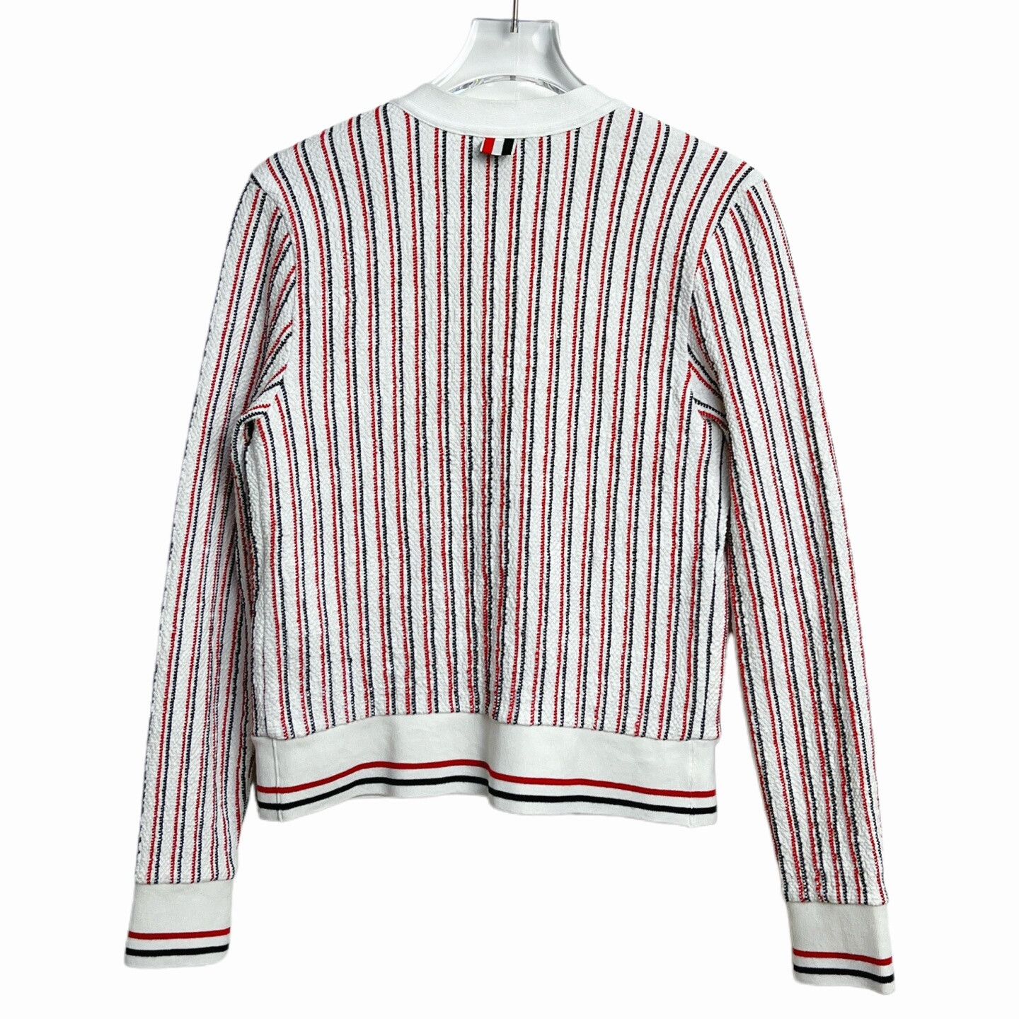 Thom Browne striped cardigan by thom browne Size US S / EU 44-46 / 1 - 2 Thumbnail