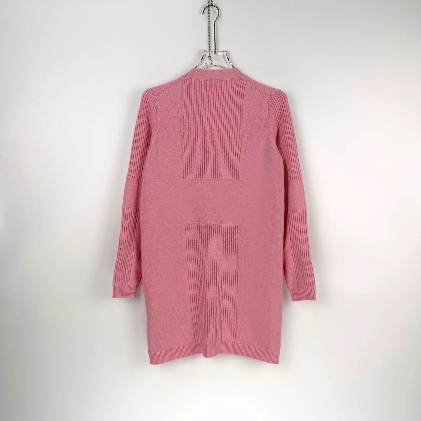 Hermes pink cashmere long cardigan by hermes Size US S / EU 44-46 / 1 - 4 Thumbnail