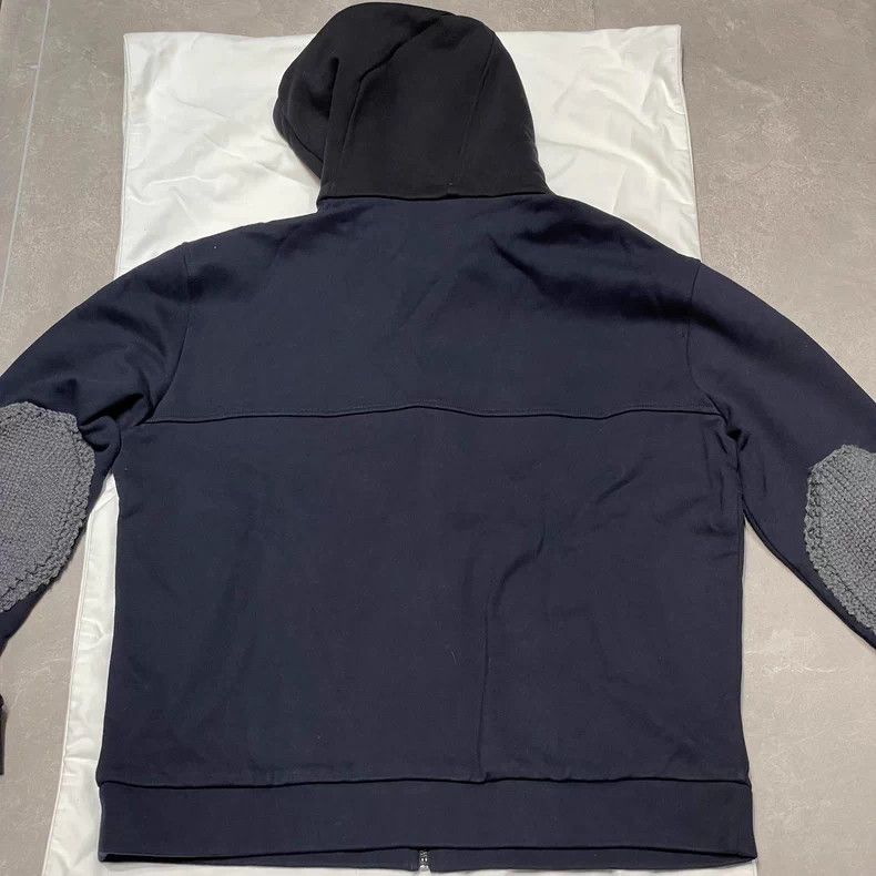 Prada Prada Blue Hoodie Sweatshirt L Size US L / EU 52-54 / 3 - 2 Thumbnail