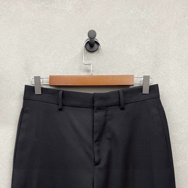 Louis Vuitton LV Black Wool Straight Suit Pants Size US 30 / EU 46 - 4 Thumbnail