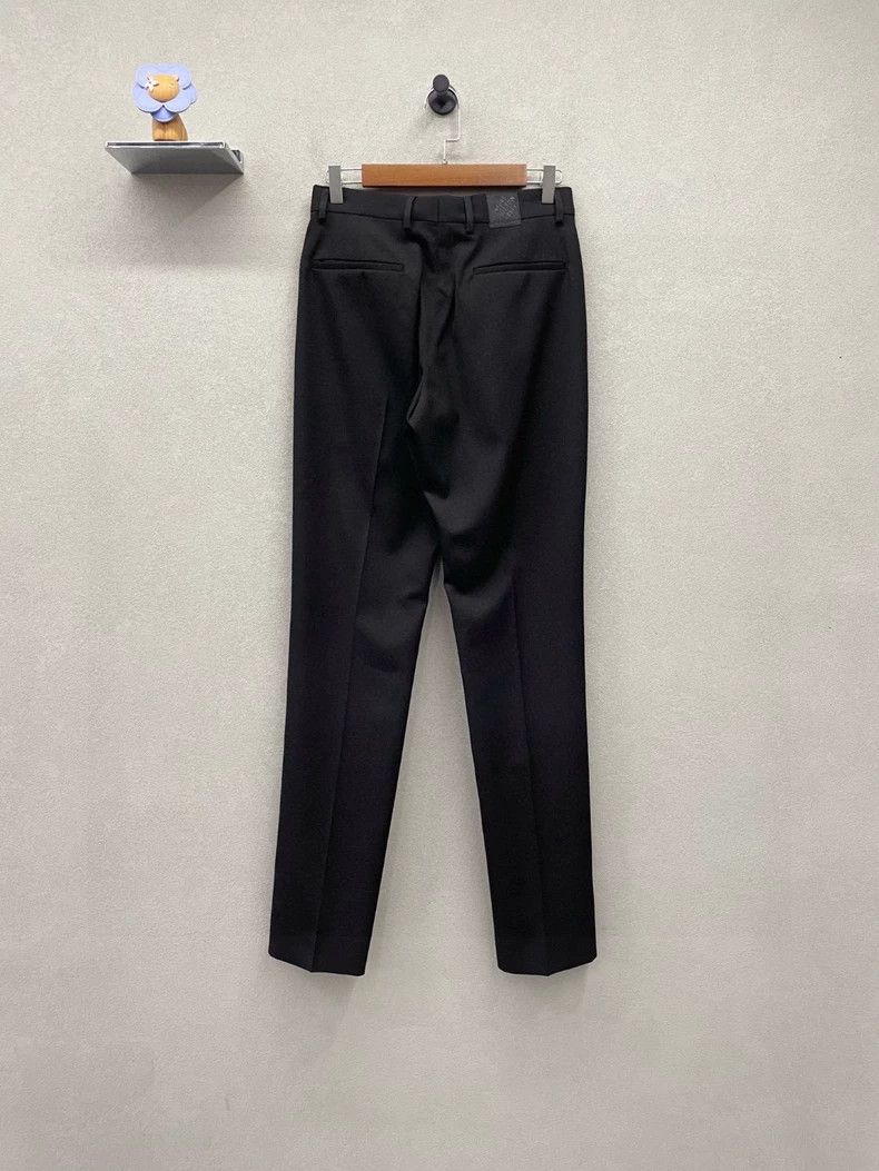 Louis Vuitton LV Black Wool Straight Suit Pants Size US 30 / EU 46 - 2 Thumbnail