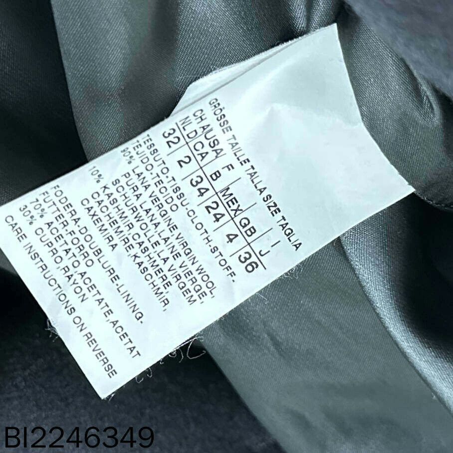 Max Mara black long cape coat with belt Size US S / EU 44-46 / 1 - 4 Thumbnail