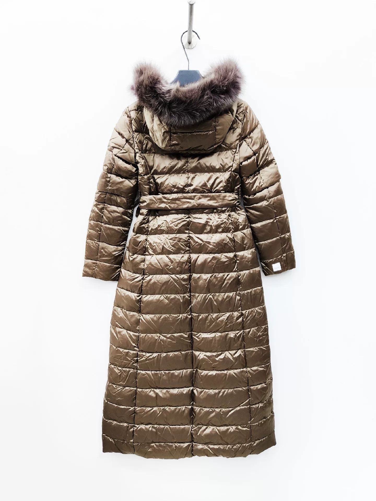 Max Mara maxmara long puffer coat with fox fur collar Size US S / EU 44-46 / 1 - 2 Thumbnail