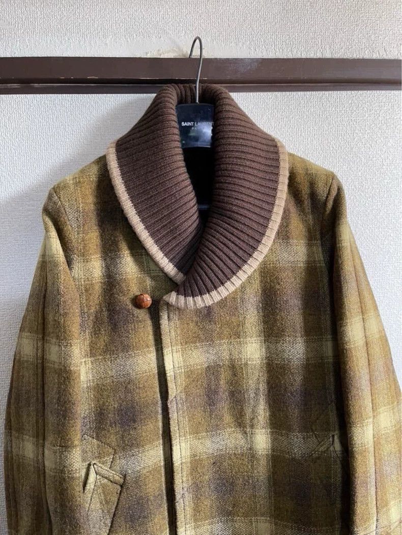 Number (N)ine Number (N)ine 08aw Plaid Coat Jacket Size US S / EU 44-46 / 1 - 4 Thumbnail