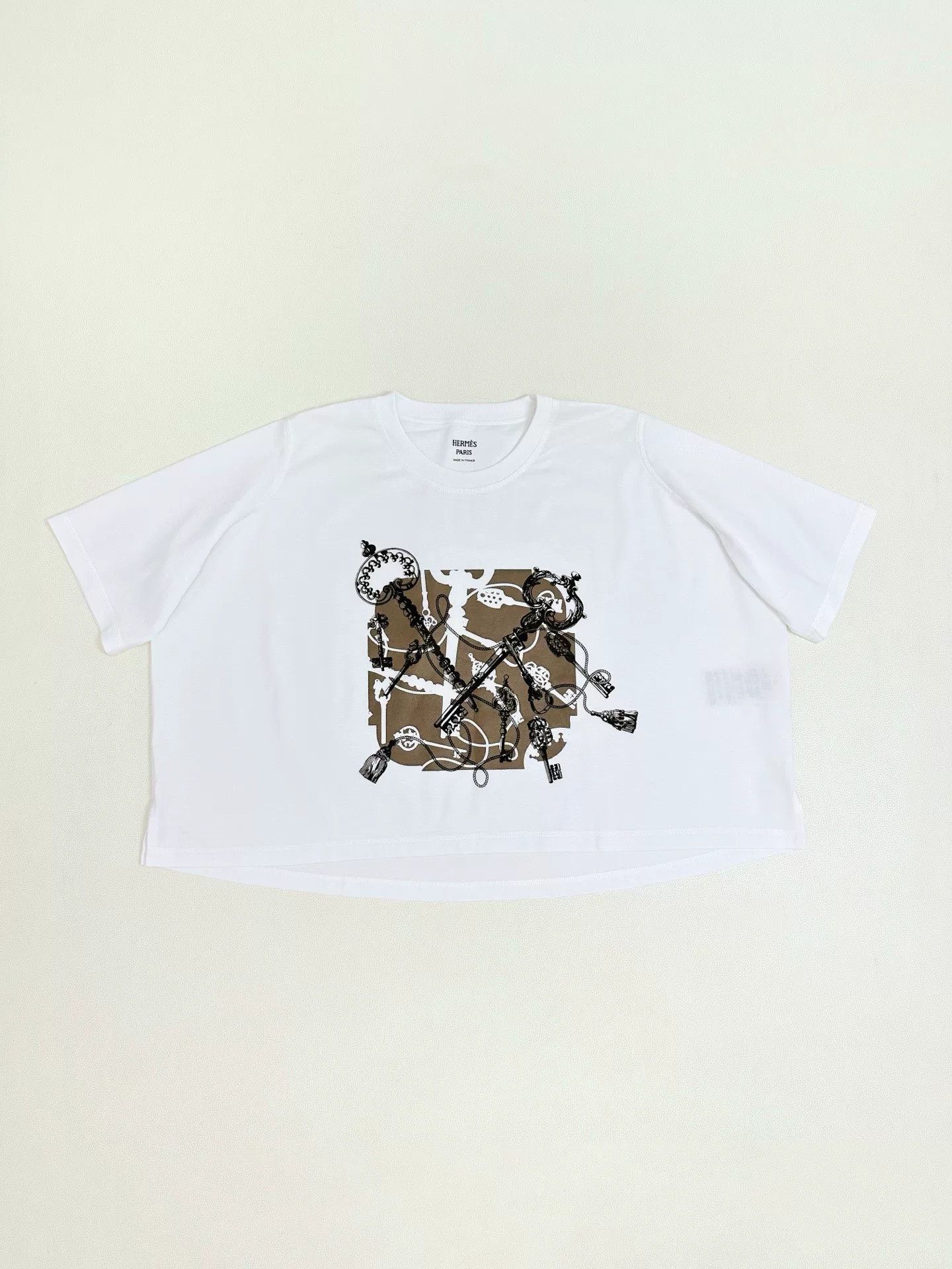 Hermes Hermes 25SS Women's Short Sleeve Top Size US S / EU 44-46 / 1 - 2 Thumbnail