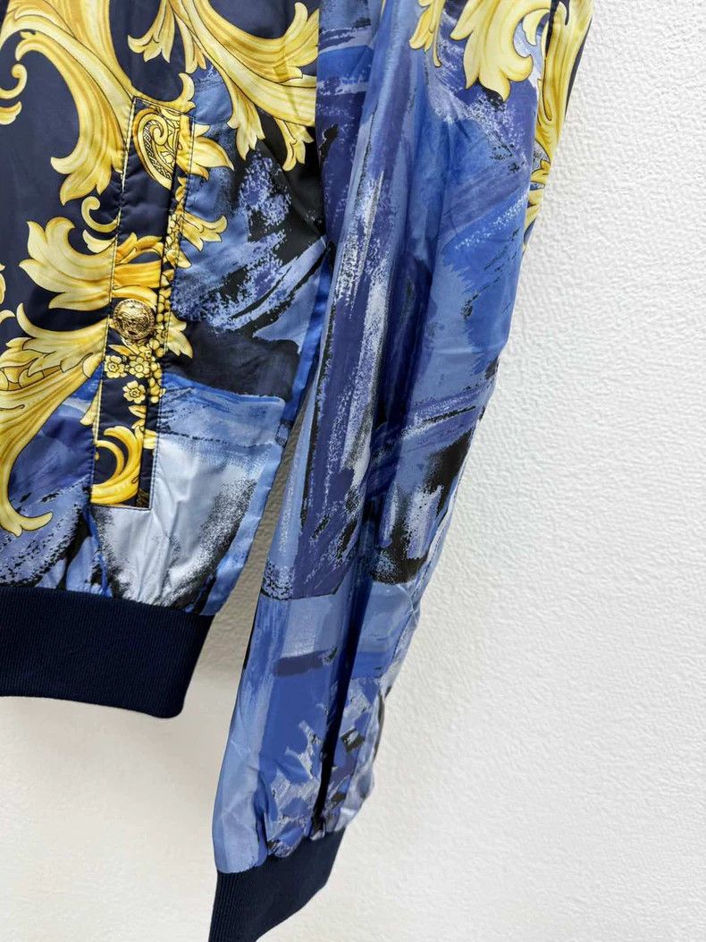 Versace VERSACE Printed Bomber Jacket Size US M / EU 48-50 / 2 - 5 Thumbnail