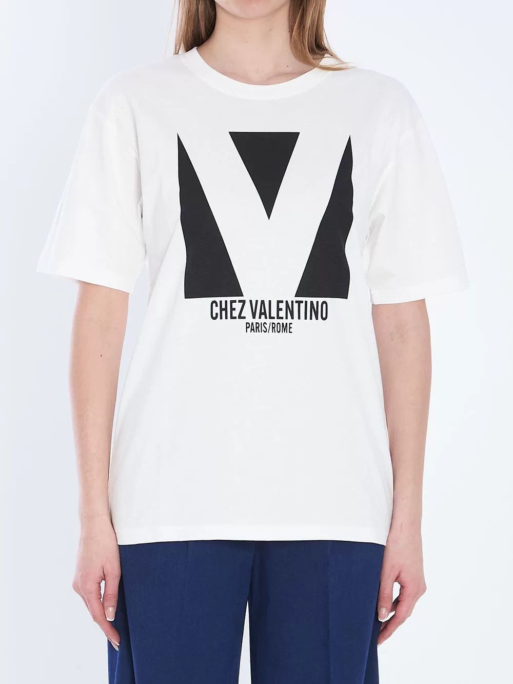 Valentino valentino garavani women's t-shirt with logo Size US XS / EU 42 / 0 - 2 Thumbnail