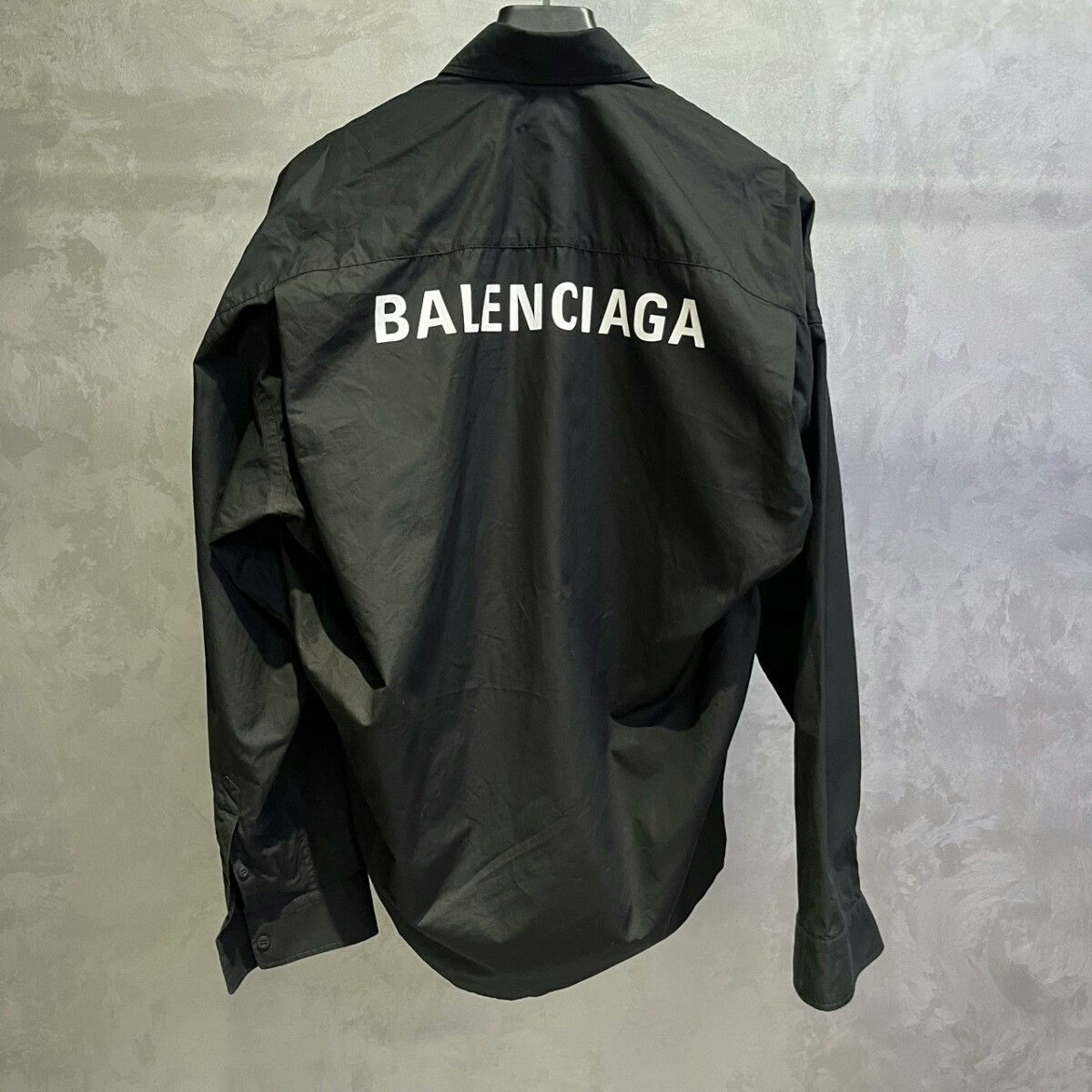 Balenciaga Balenciaga Black Point Collar Long Sleeve Shirt Size US S / EU 44-46 / 1 - 2 Thumbnail