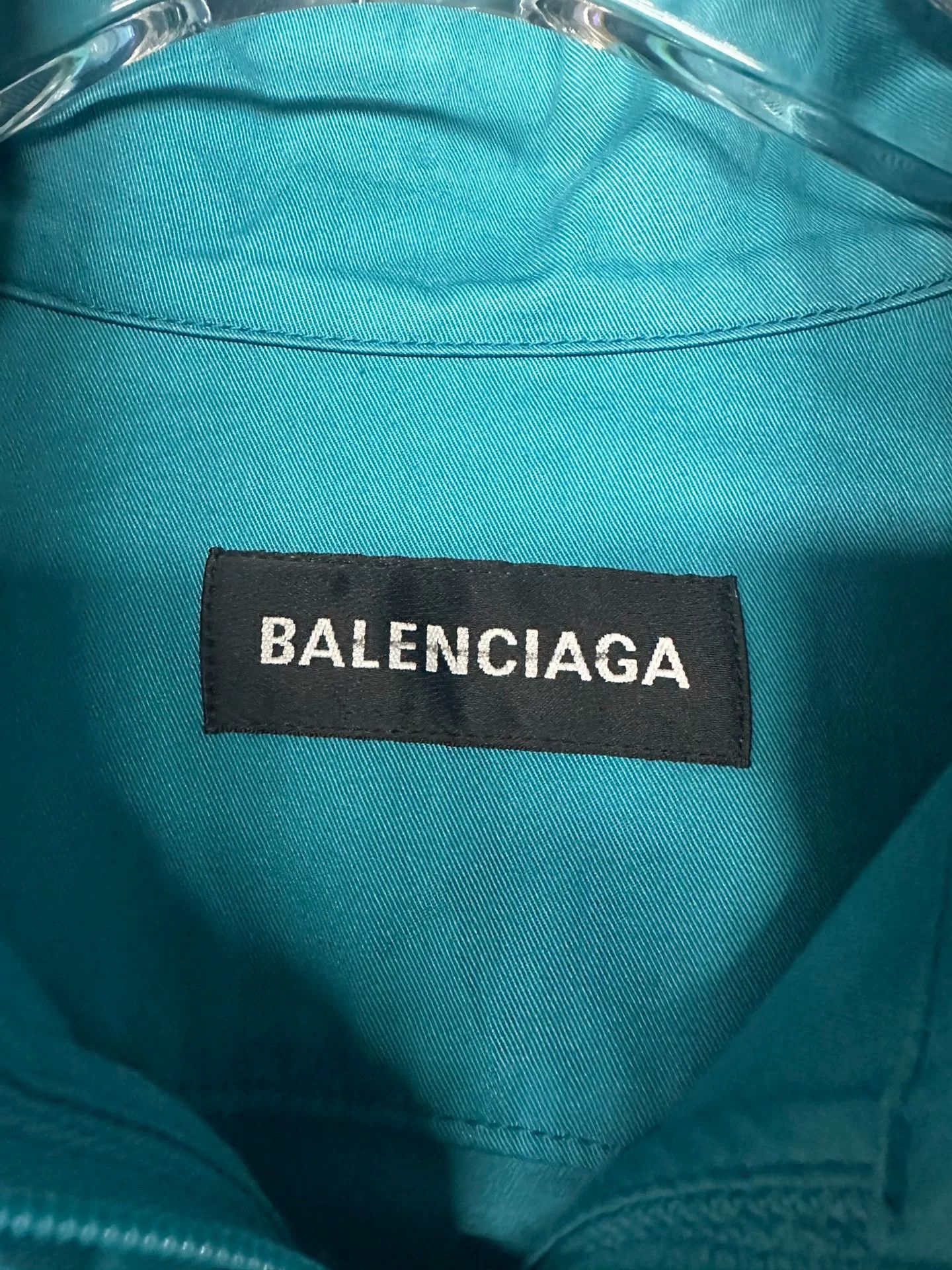 Balenciaga Balenciaga Blue Black Jacket Size US XS / EU 42 / 0 - 2 Thumbnail