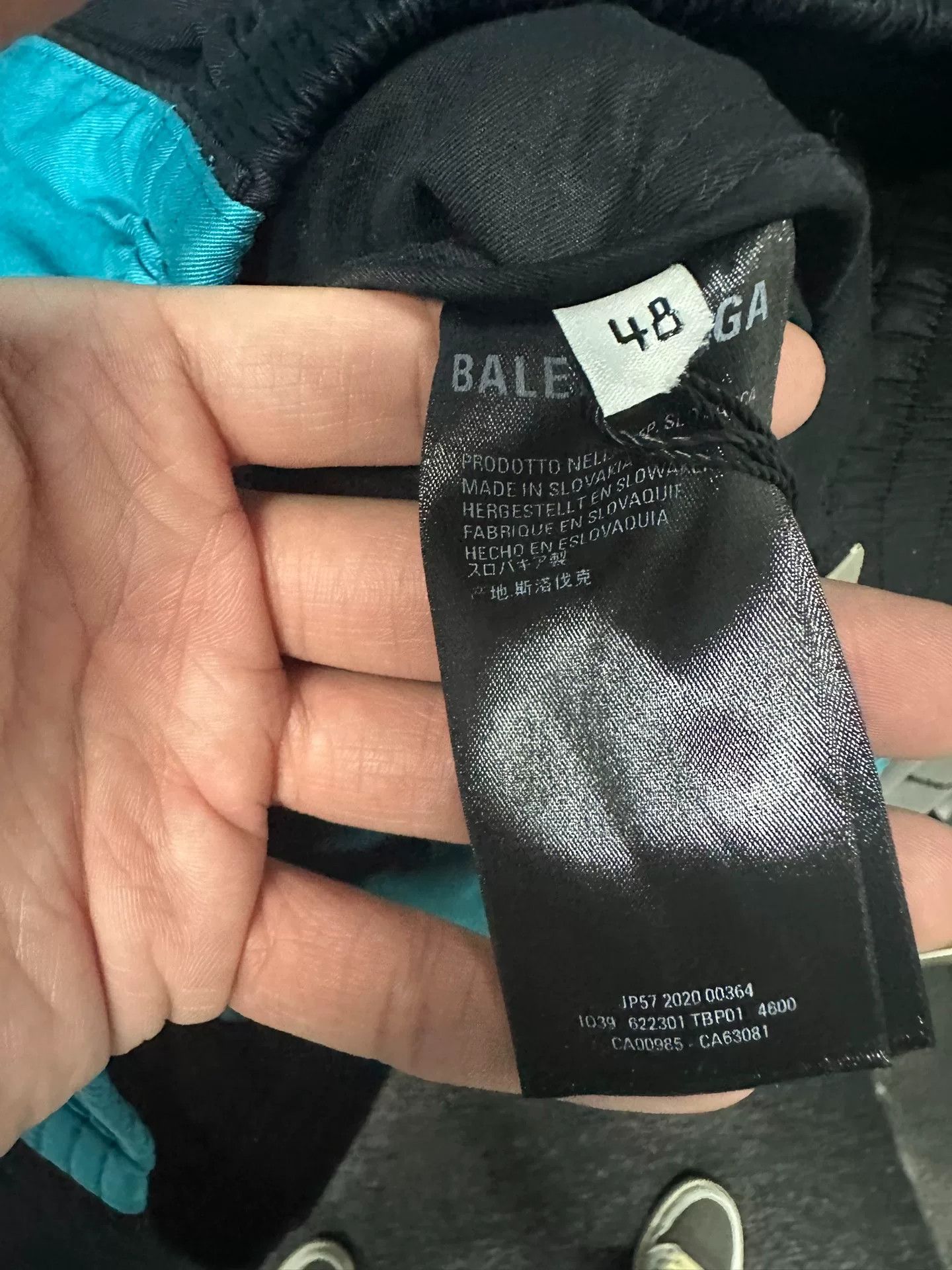Balenciaga Balenciaga Blue Black Jacket Size US XS / EU 42 / 0 - 4 Thumbnail