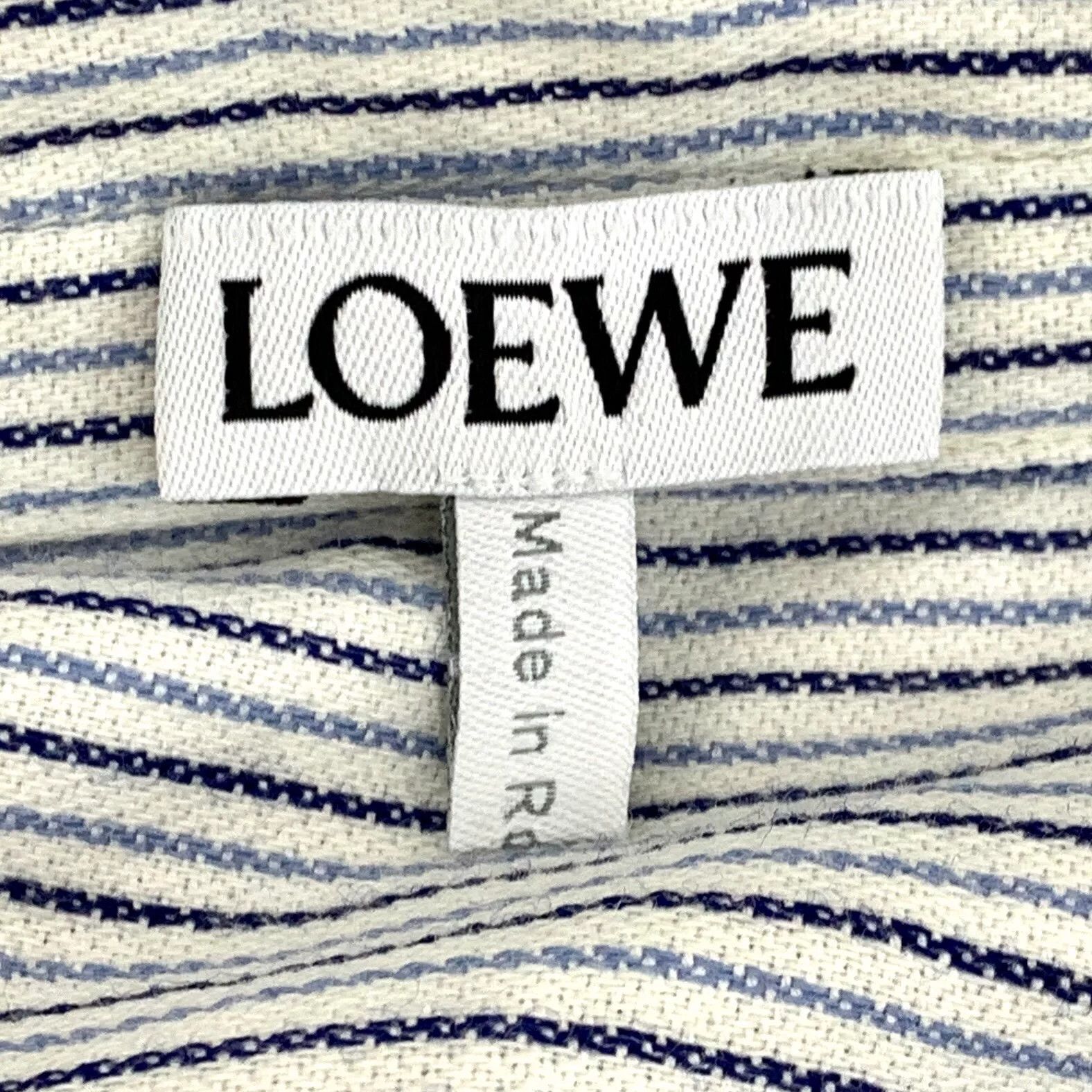 Loewe Loewe Color-Blocked Wool Shirt with Hood Size US M / EU 48-50 / 2 - 5 Thumbnail