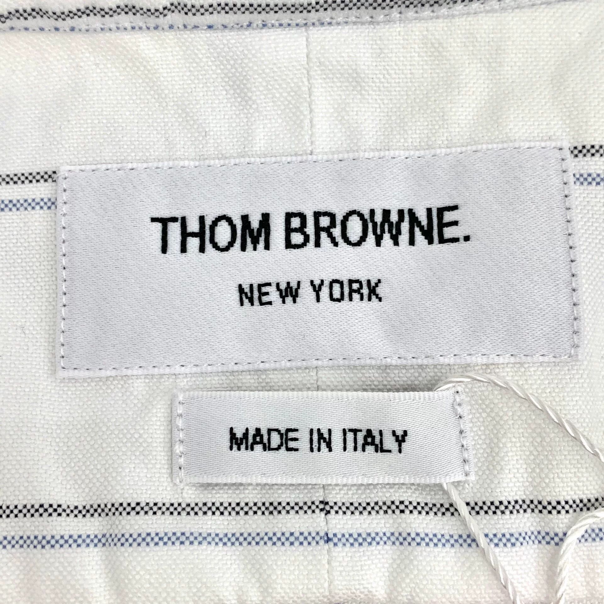 Thom Browne thom browne striped long sleeve shirt Size US M / EU 48-50 / 2 - 6 Thumbnail