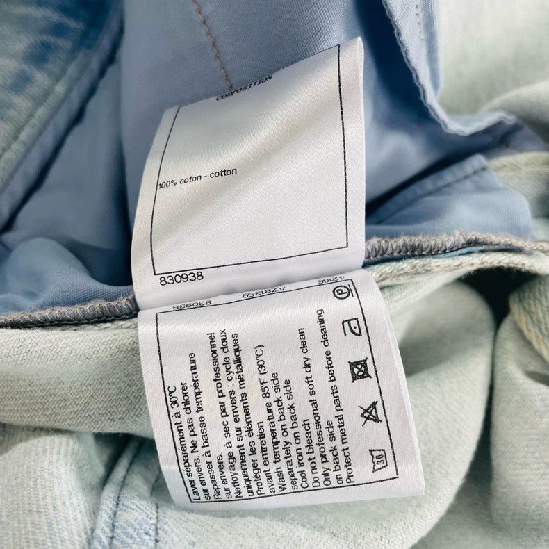 Chanel Chanel Runway Denim Skirt Size US 36 / EU 52 - 5 Thumbnail