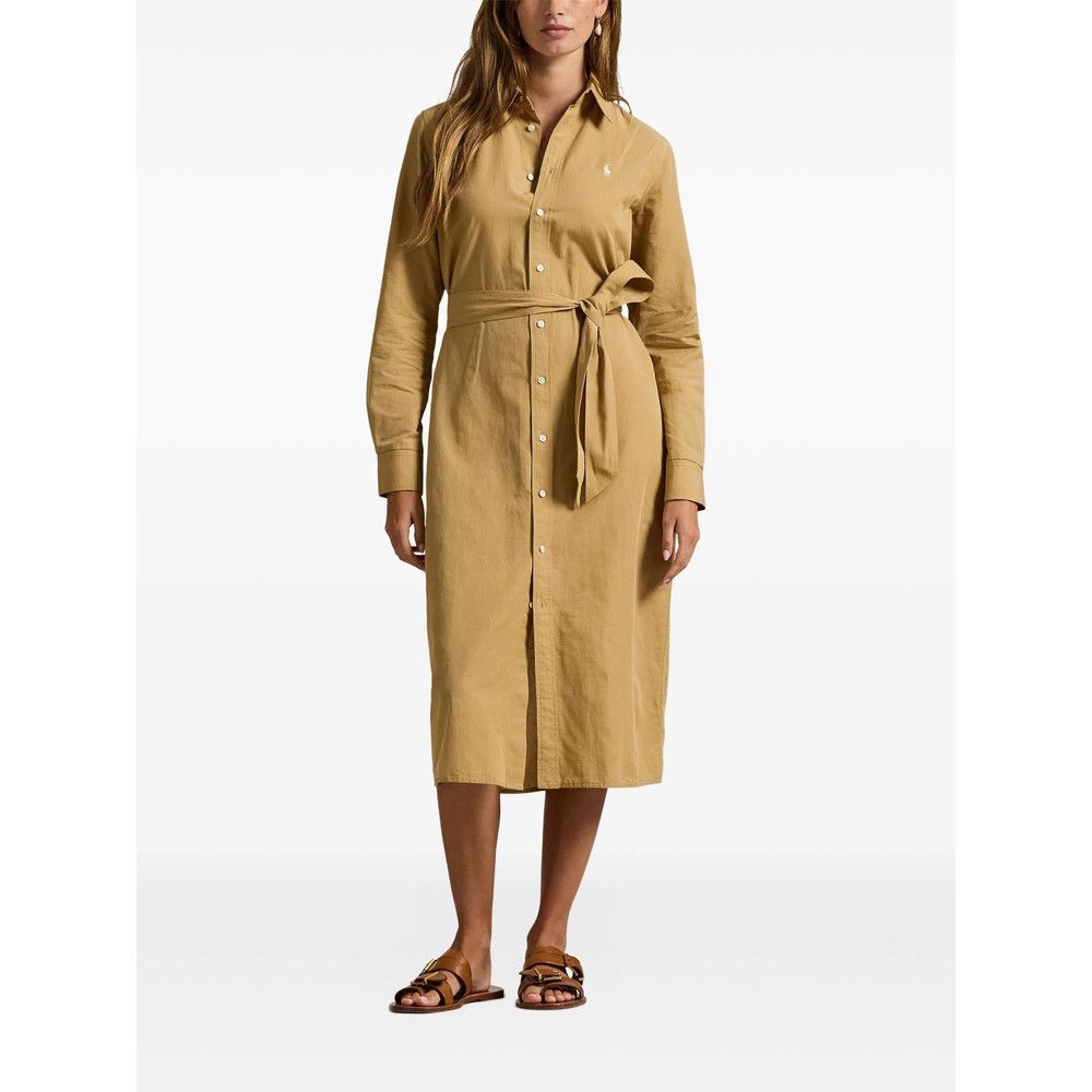 Ralph Lauren Ralph Lauren NEUTRALS Dresses - Day Dresses Size XL / US 12-14 / IT 48-50 - 2 Thumbnail