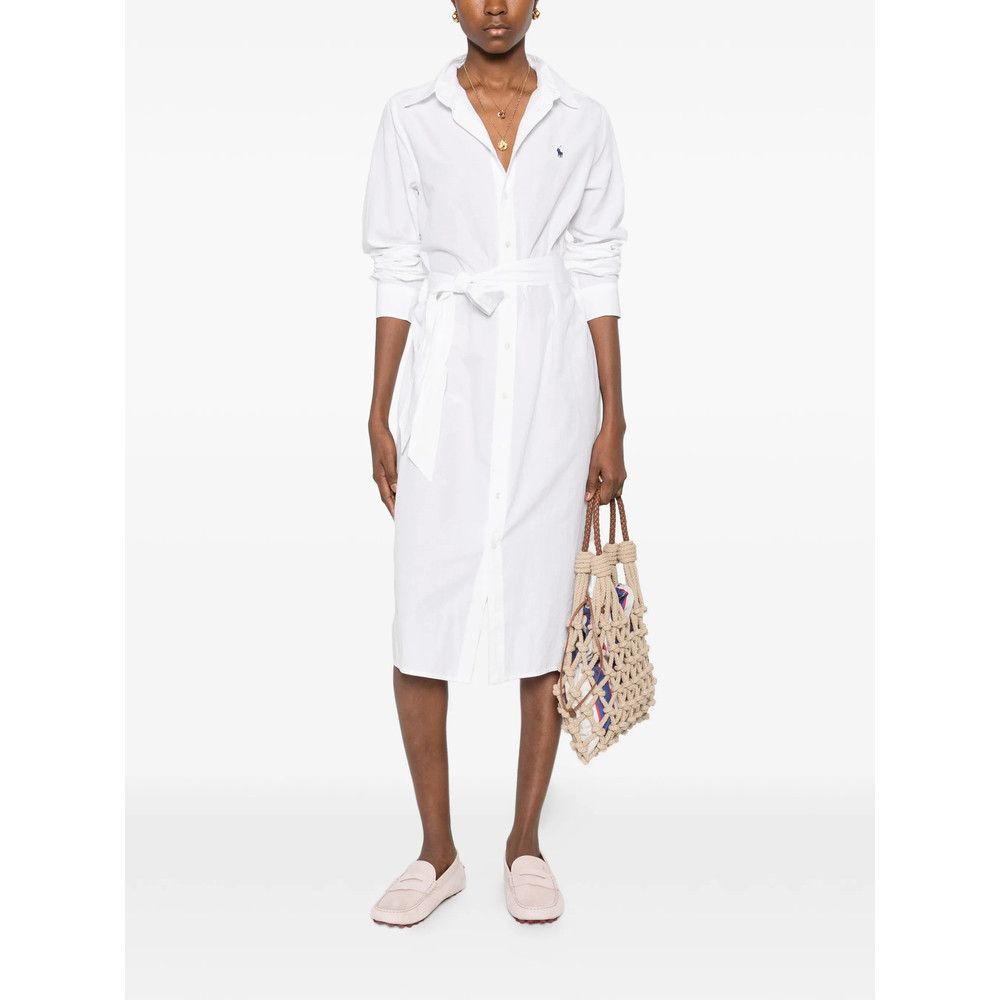 Ralph Lauren Ralph Lauren WHITE Dresses - Day Dresses Size M / US 6-8 / IT 42-44 - 3 Thumbnail