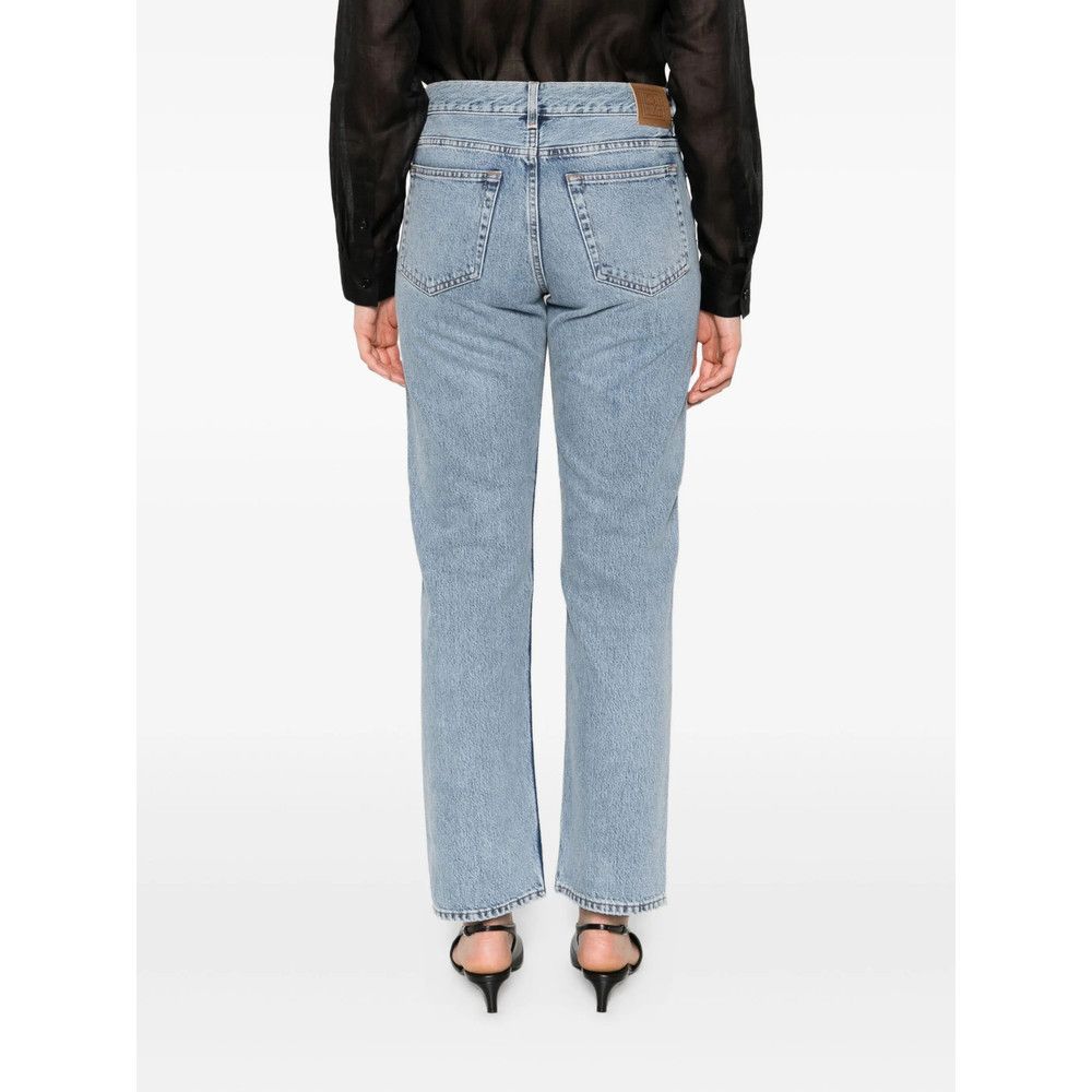 Toteme Toteme BLUE Denim - Straight-Leg Jeans Size 24" / US 00 / IT 34 - 3 Thumbnail