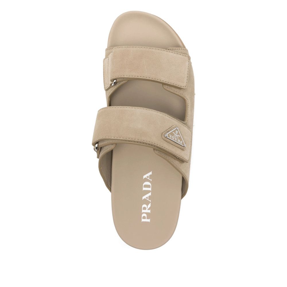 Prada Prada NEUTRALS Sandals Size US 10 / EU 43 - 4 Thumbnail