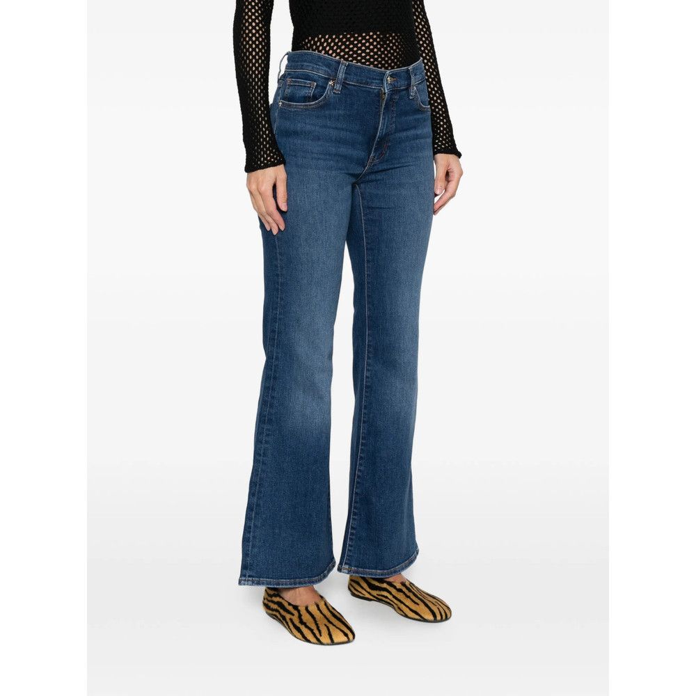 Frame Frame BLUE Denim - Flared Jeans Size 25" / US 0 / IT 36 - 2 Thumbnail