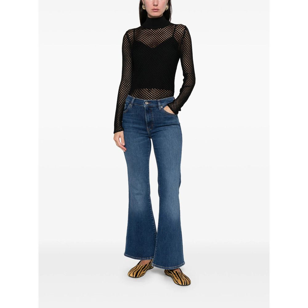 Frame Frame BLUE Denim - Flared Jeans Size 26" / US 2 / IT 38 - 3 Thumbnail