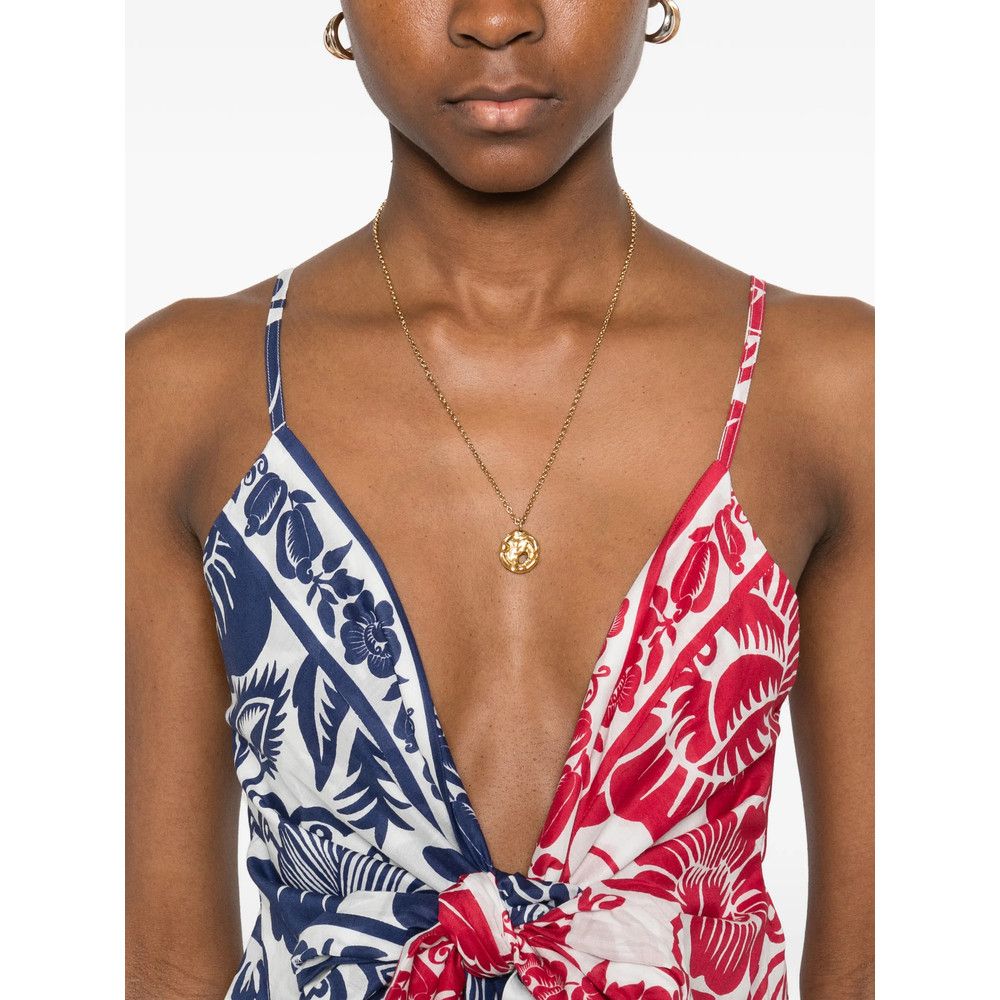 Farm Rio Farm Rio WHITE Dresses - Beach Dresses Size M / US 6-8 / IT 42-44 - 3 Thumbnail